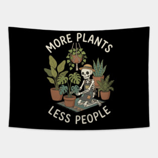more-plants-less-people Tapestry