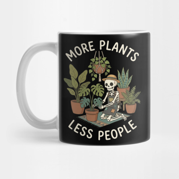more-plants-less-people by Creatifly Graphic Tees