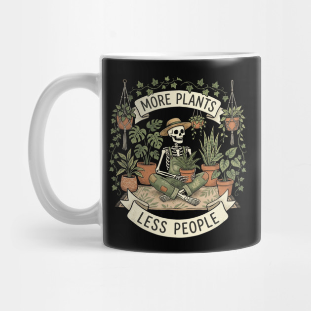 more-plants-less-people by Creatifly Graphic Tees