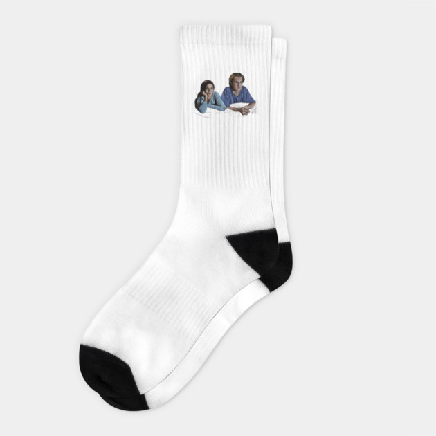 Dawson's Creek: Joey and Dawson Socks by 51Deesigns