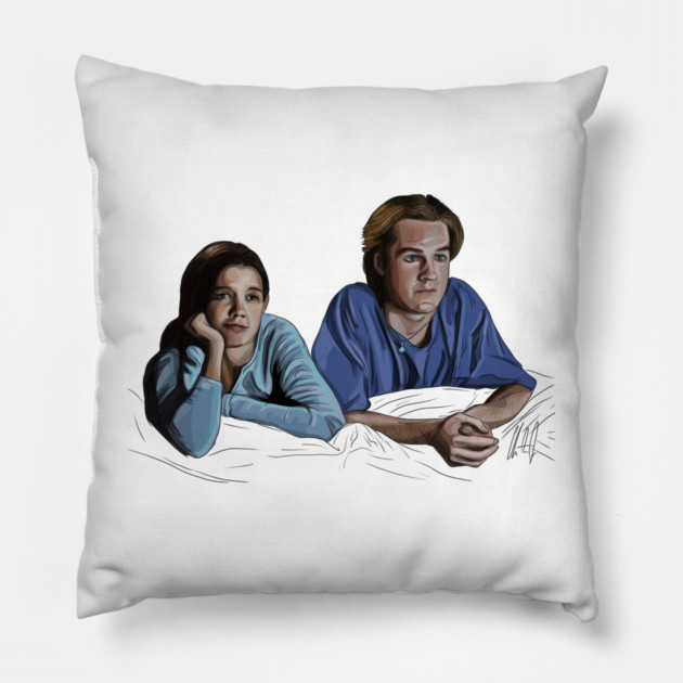 Dawson's Creek: Joey and Dawson Pillow by 51Deesigns