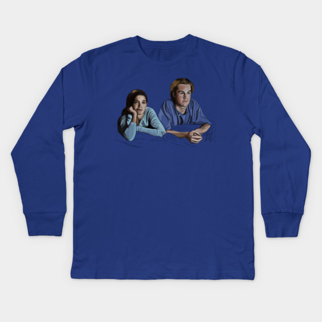 Dawson's Creek: Joey and Dawson Kids Long Sleeve T-Shirt by 51Deesigns