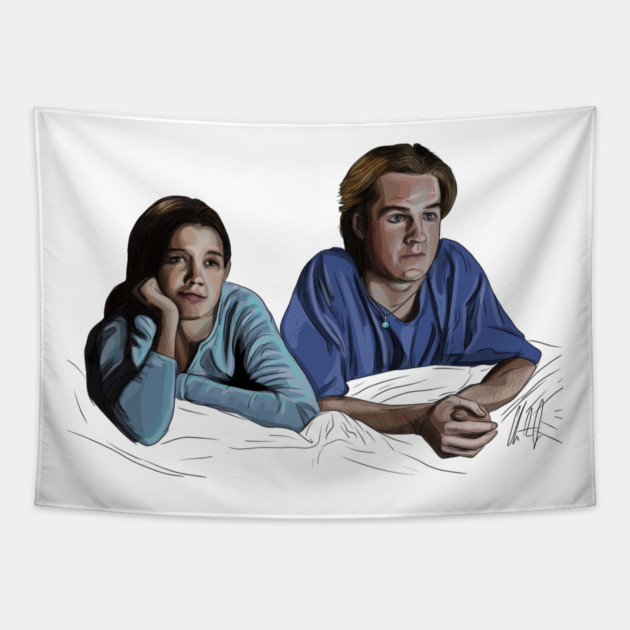 Dawson's Creek: Joey and Dawson Tapestry by 51Deesigns