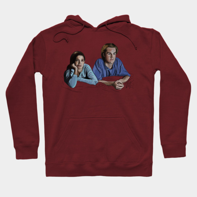Dawson's Creek: Joey and Dawson Hoodie by 51Deesigns
