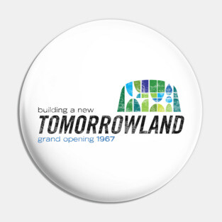 Tomorrowland grand opening 1967 Pin