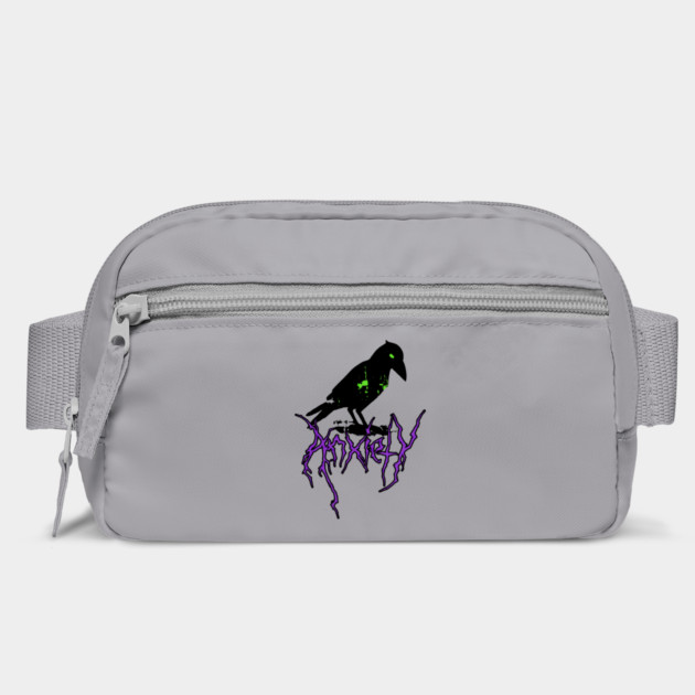 Anxiety Crow by casualteesinc