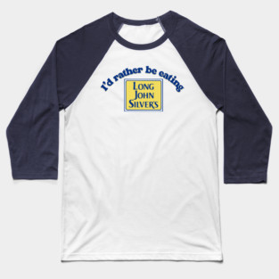 Long John Silver's Fan Baseball T-Shirt