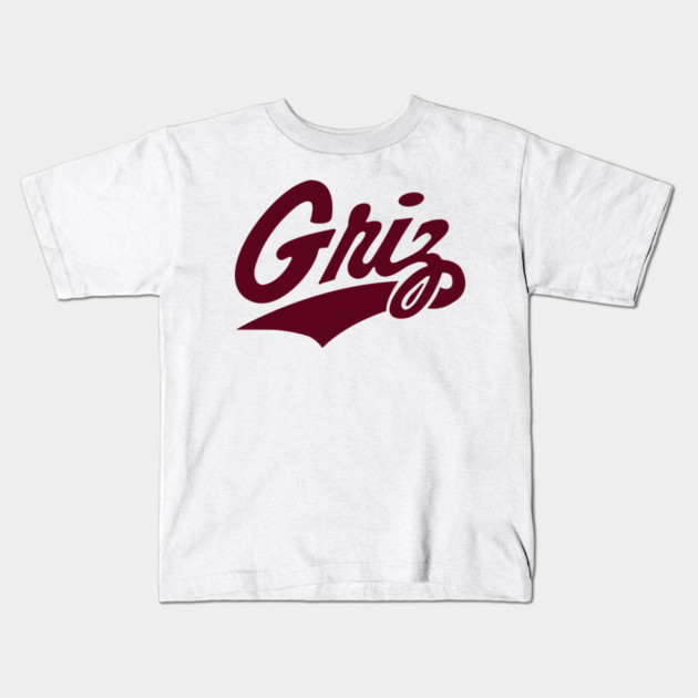 Montana Grizzlies and Lady Griz Kids T-Shirt by James Bates