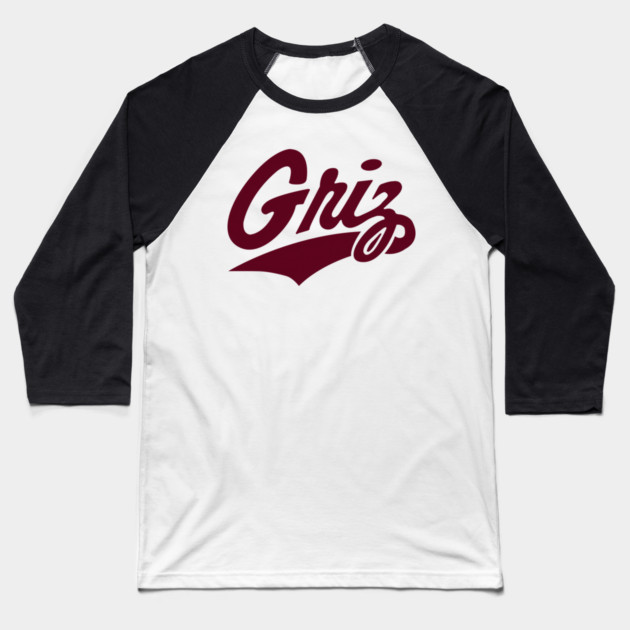 Montana Grizzlies and Lady Griz Baseball T-Shirt by James Bates