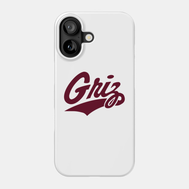 Montana Grizzlies and Lady Griz Phone Case by James Bates