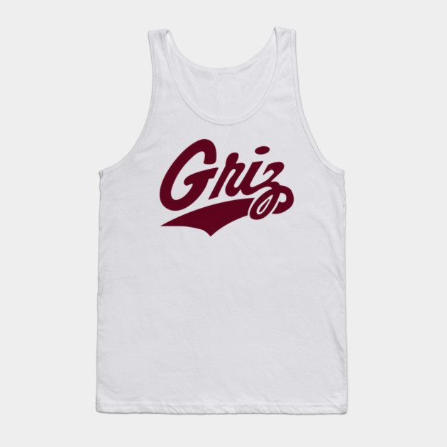 Montana Grizzlies and Lady Griz Tank Top by James Bates