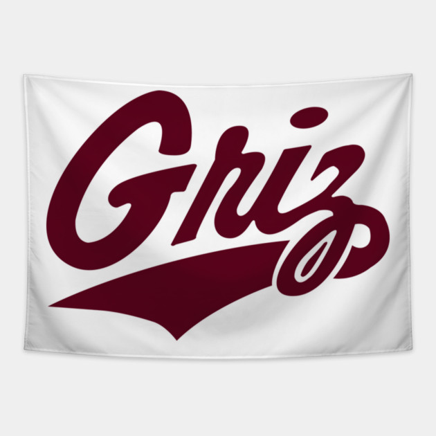 Montana Grizzlies and Lady Griz Tapestry by James Bates