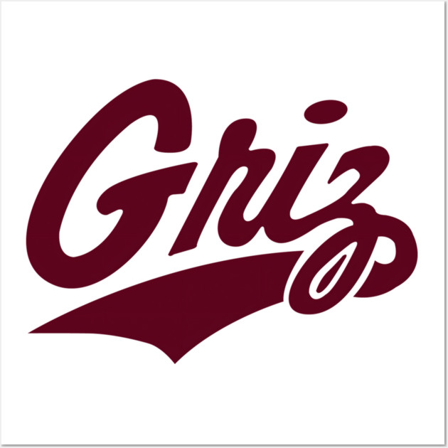 Montana Grizzlies and Lady Griz Wall Art by James Bates