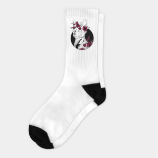 Flower Sphynx Socks