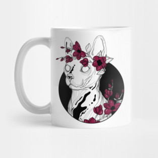 Flower Sphynx Mug