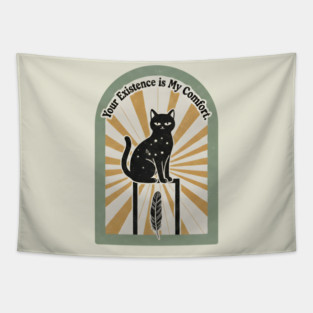 YOUR EXISTENCE IS MY COMFORT. Tapestry