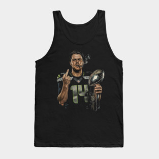 Sam Darnold #14 "GEQBUS" Super Bowl LX Champion Vintage Graphic Tee Tank Top