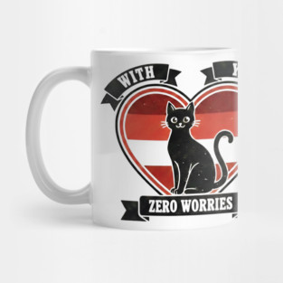 WITH YOU, ZERO WORRIES Mug