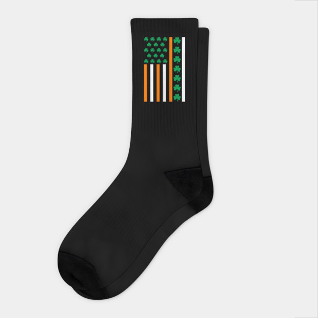 st-patricks-day Socks by Creatifly Graphic Tees