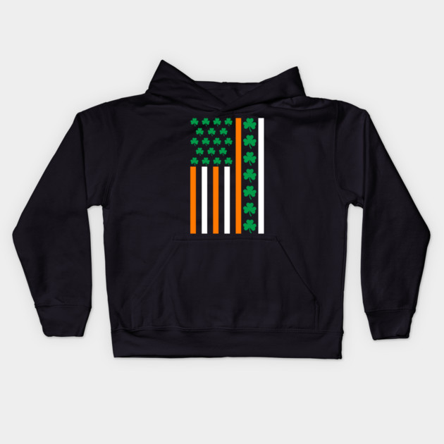 st-patricks-day Kids Hoodie by Creatifly Graphic Tees