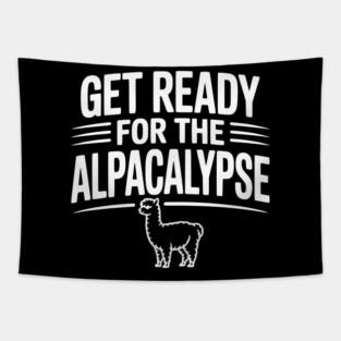 Get Ready for the Alpacalypse Tapestry