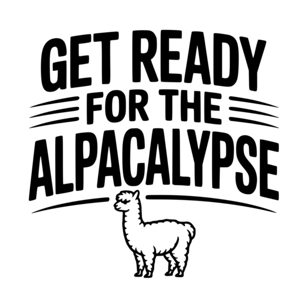 Get Ready for the Alpacalypse by Frank Ring