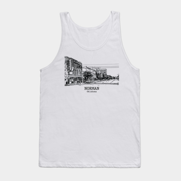 Norman - Oklahoma Tank Top by Lakeric