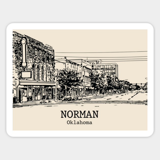 Norman - Oklahoma Magnet by Lakeric