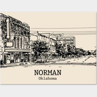 Norman - Oklahoma Posters and Art