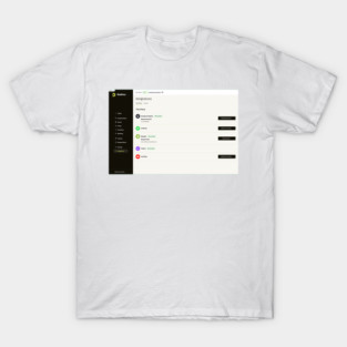 shopify connected T-Shirt