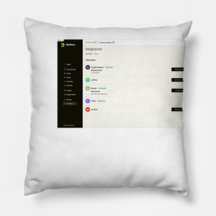shopify connected Pillow
