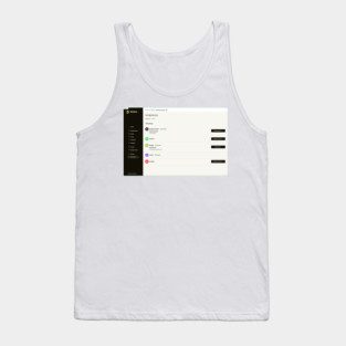 shopify connected Tank Top