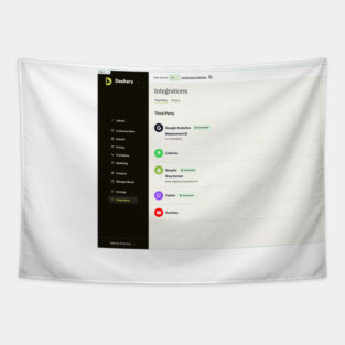 shopify connected Tapestry