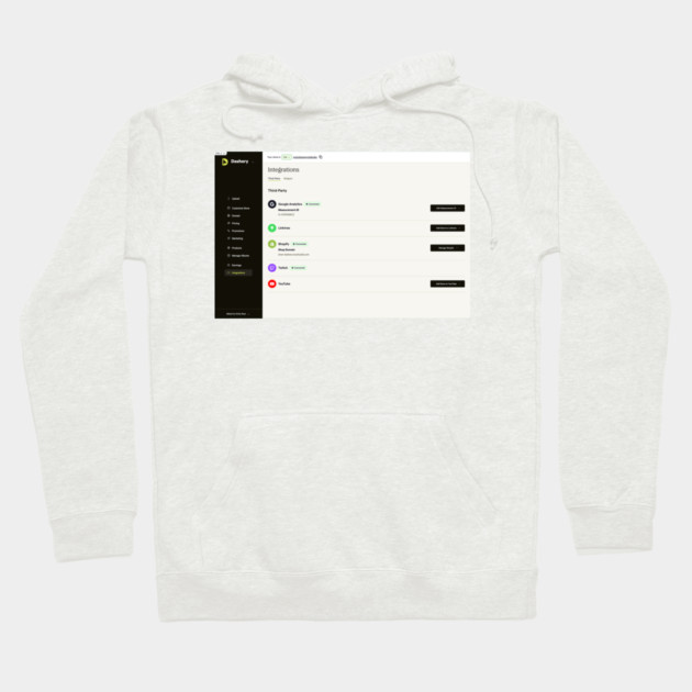 shopify connected Hoodie by drewreynoldssss