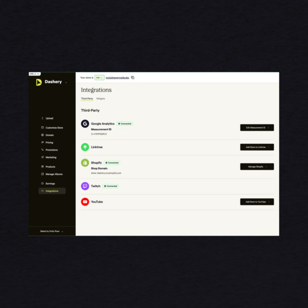 shopify connected by drewreynoldssss