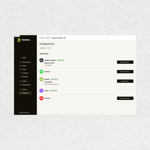 shopify connected by drewreynoldssss