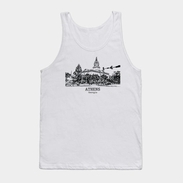 Athens - Georgia Tank Top by Lakeric