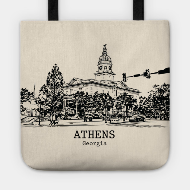 Athens - Georgia Tote by Lakeric