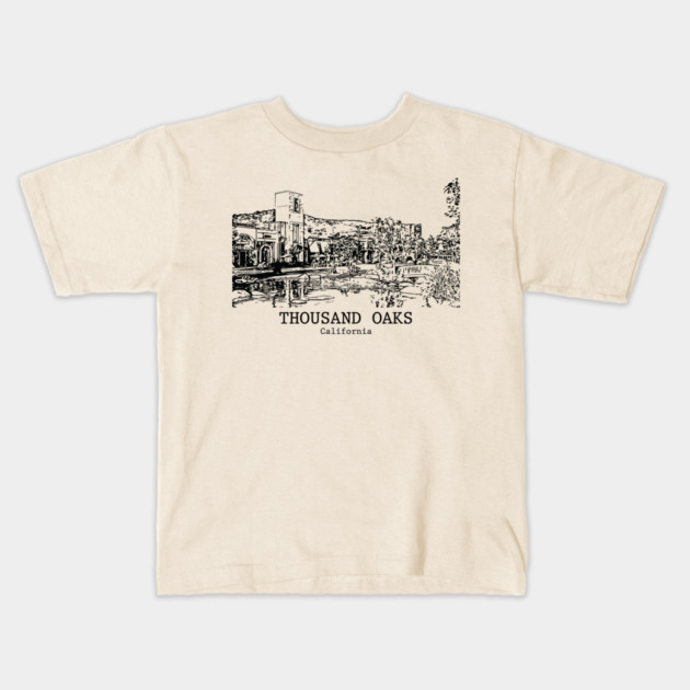 Thousand Oaks - California Kids T-Shirt by Lakeric