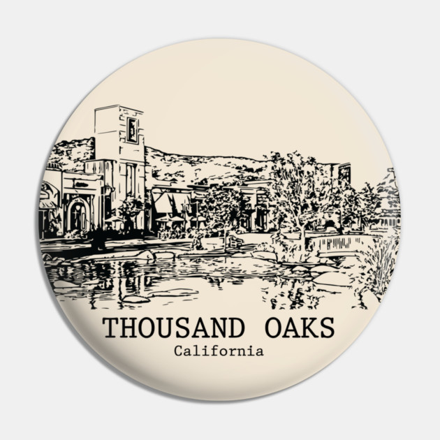 Thousand Oaks - California Pin by Lakeric
