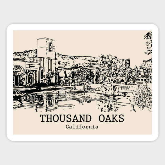 Thousand Oaks - California Magnet by Lakeric
