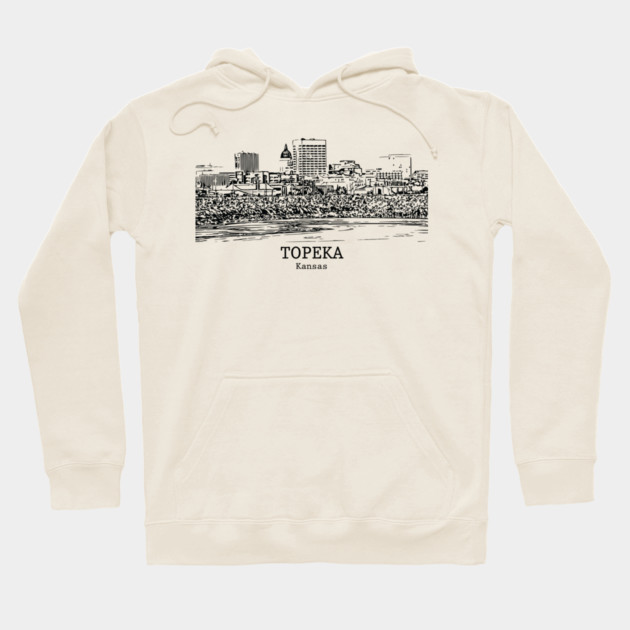 Topeka - Kansas Hoodie by Lakeric