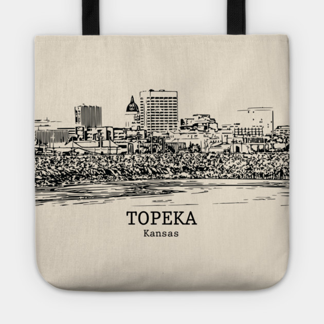 Topeka - Kansas Tote by Lakeric