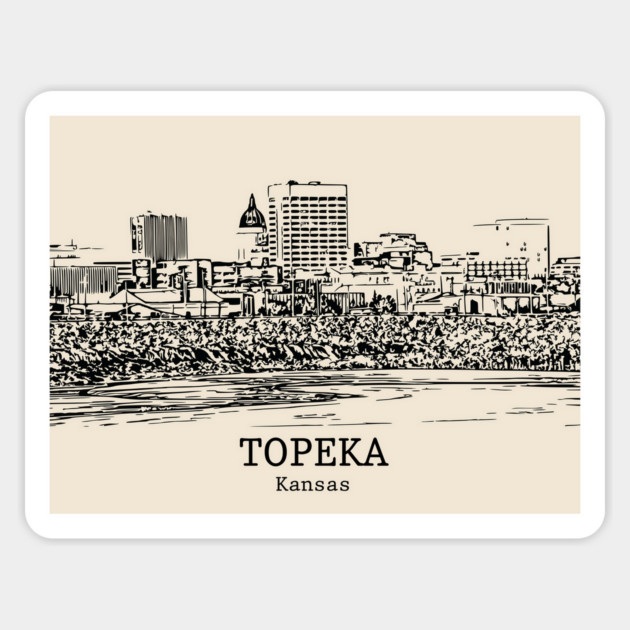 Topeka - Kansas Magnet by Lakeric