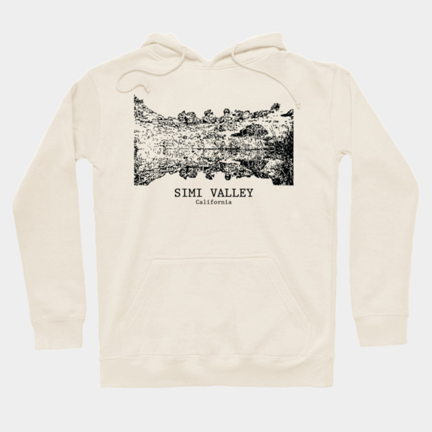 Simi Valley - California Hoodie by Lakeric