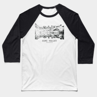 Simi Valley - California Baseball T-Shirt