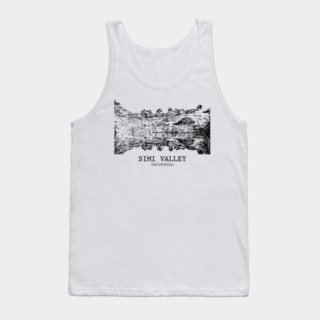 Simi Valley - California Tank Top by Lakeric