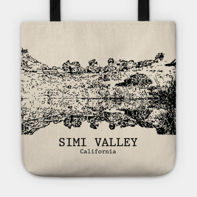 Simi Valley - California Tote by Lakeric