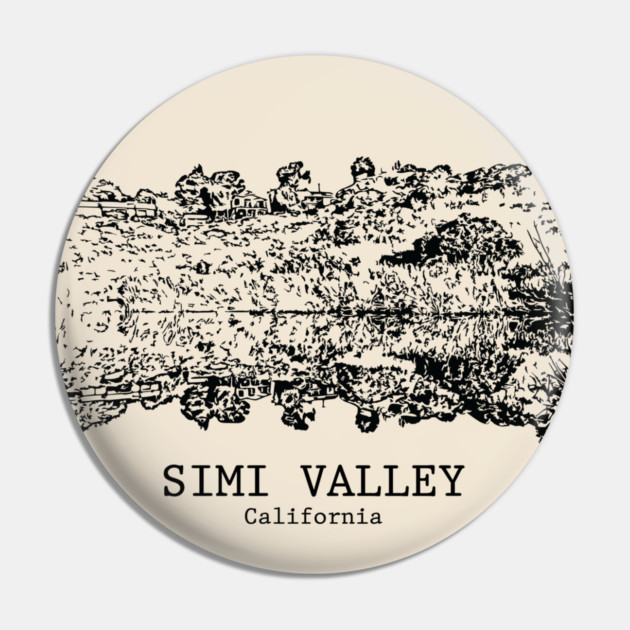 Simi Valley - California Pin by Lakeric