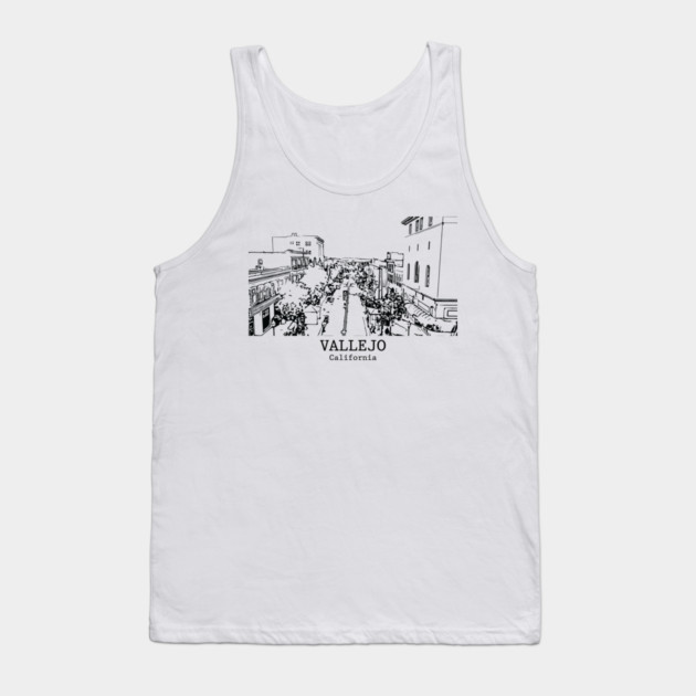 Vallejo - California Tank Top by Lakeric